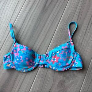 Y2K Ron Jon Surf Shop Floral Bikini Top